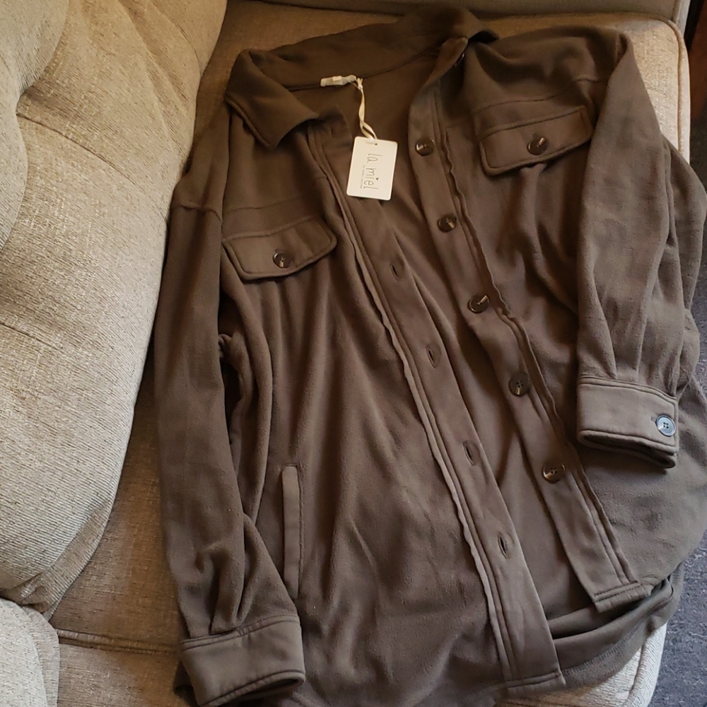 Button up Shacket